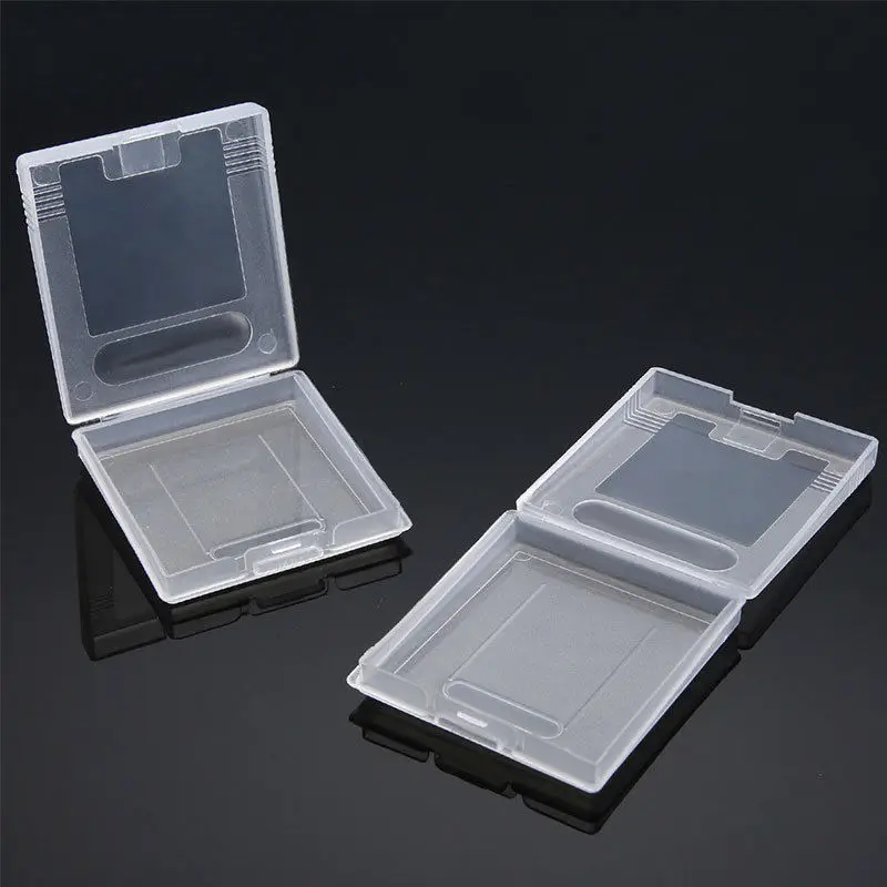 Ostent 5 pçs/set caixa de cartão de jogo para nintendo jogo menino cor gbc jogo portátil caixa de armazenamento cartões caso protetor