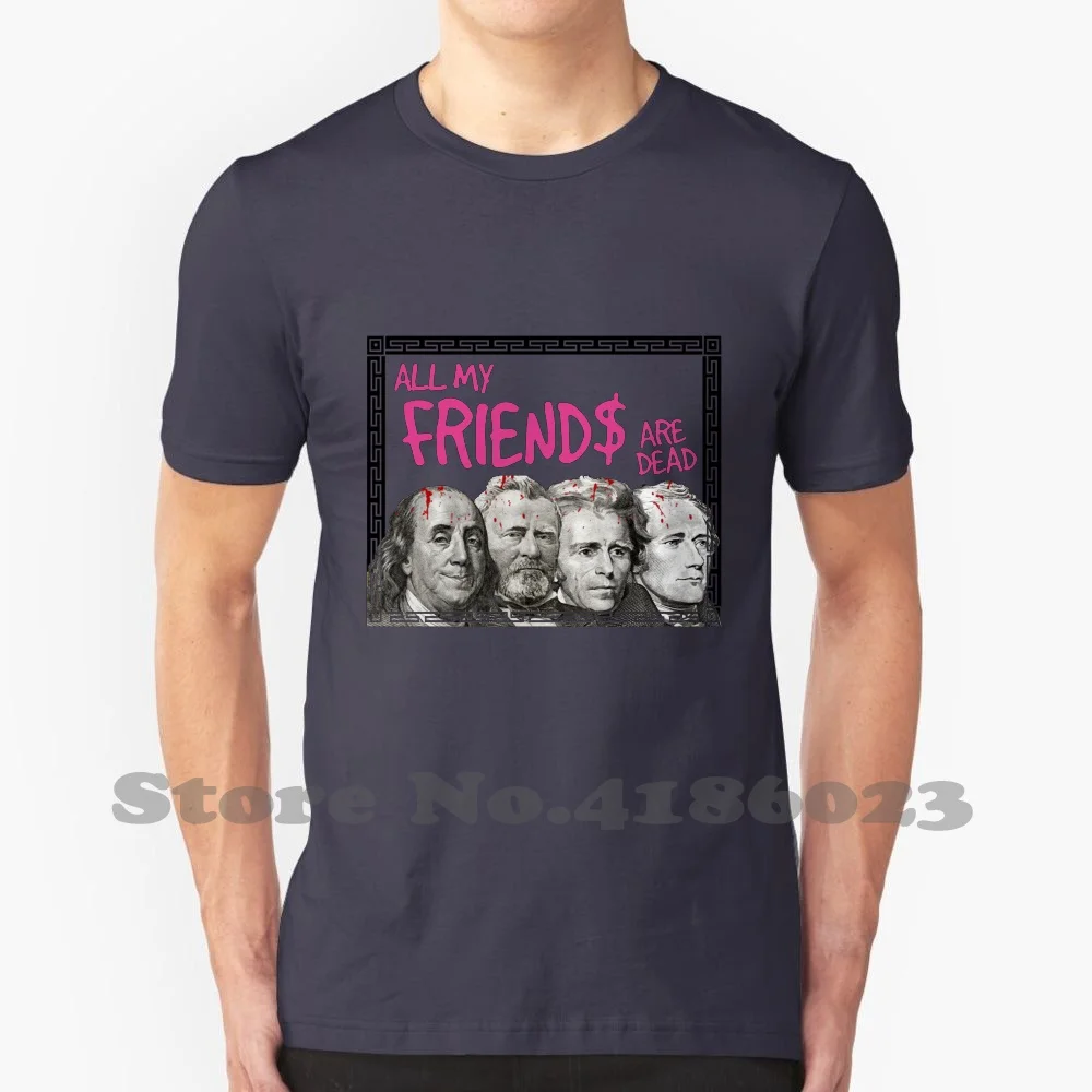 Dead Presidents 1 Low Sneaker 100% Cotton T-Shirt Dead Presidents American Politics Garry Johnson Jill Stein Joe Exotic For