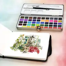 50Color Watercolor Paint Set #4