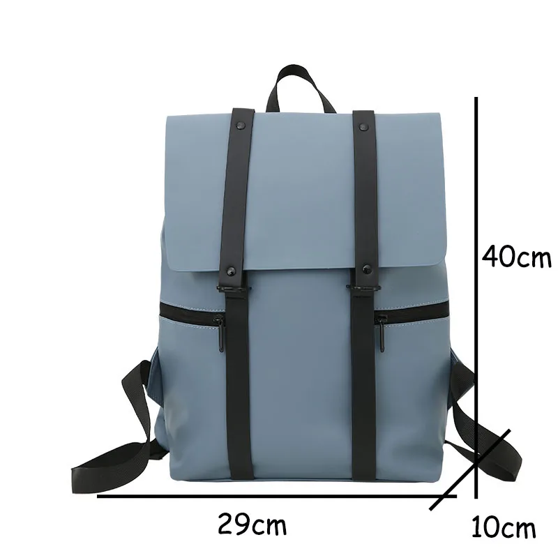 Fashion Women Man Business Backpack Waterproof A4 Book Bag Female Mochila Schoolbag for Teenage Girl Travel Rucksack For Laptop