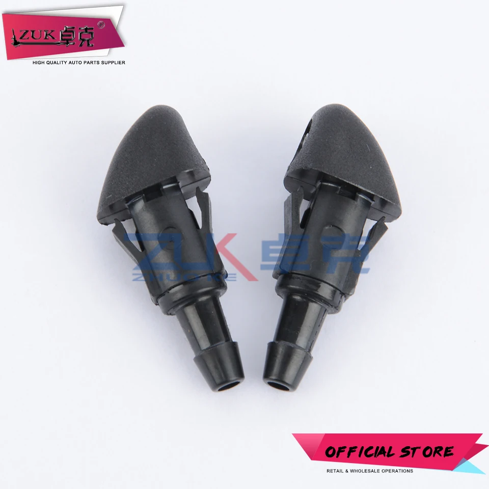 ZUK Front Windshield Windscreen Washer Nozzle Water Spray Jet For CRV CIVIC FIT JAZZ ODYSSEY 2006 2007 2008 2009 2010 2011