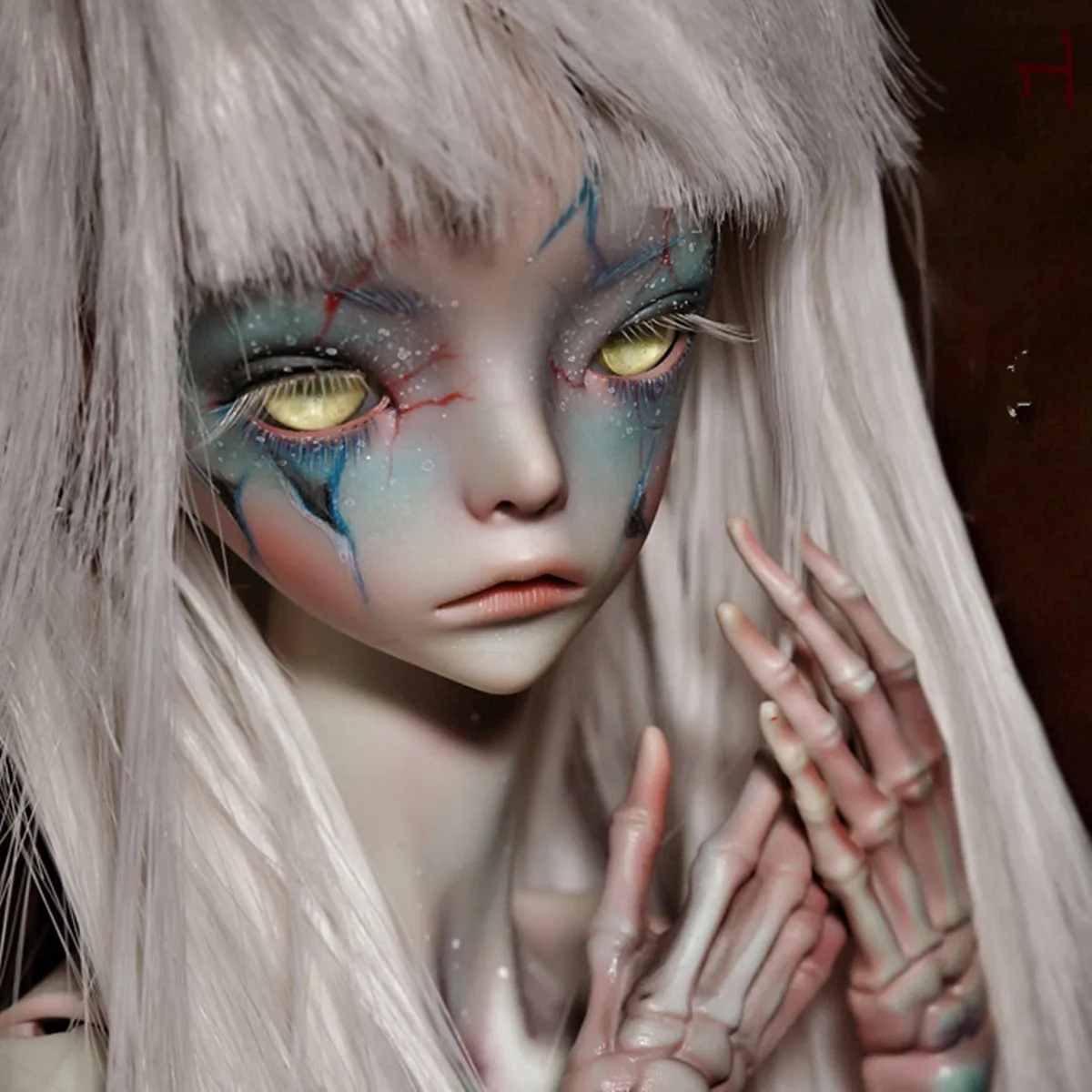 

New Premium Resin Girl BJD Doll SD Doll hermit hidden 1 Special joint Spot Makeup