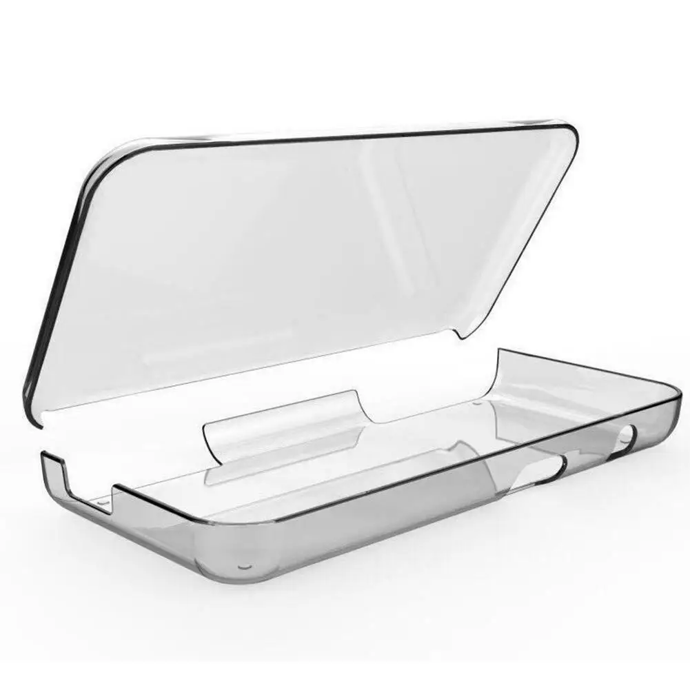 OSTENT Transparent Clear Crystal Protective Cover Replacement Housing Shell Cover Case for Nintendo New 2DS LL/XL Console