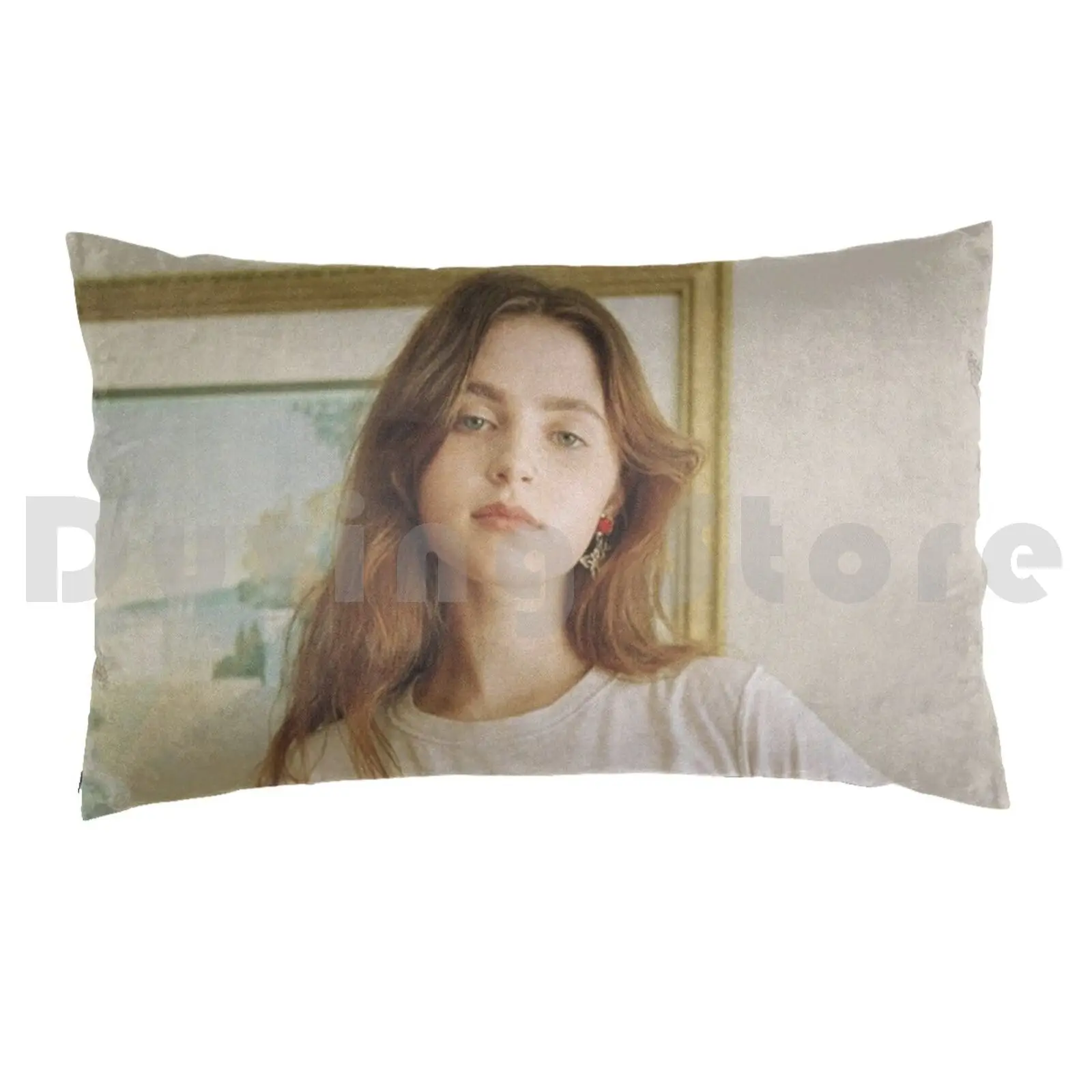 Federa per cuscino Clairo stampata 50x75 Clairo Indie camera da letto Pop Pretty Girl