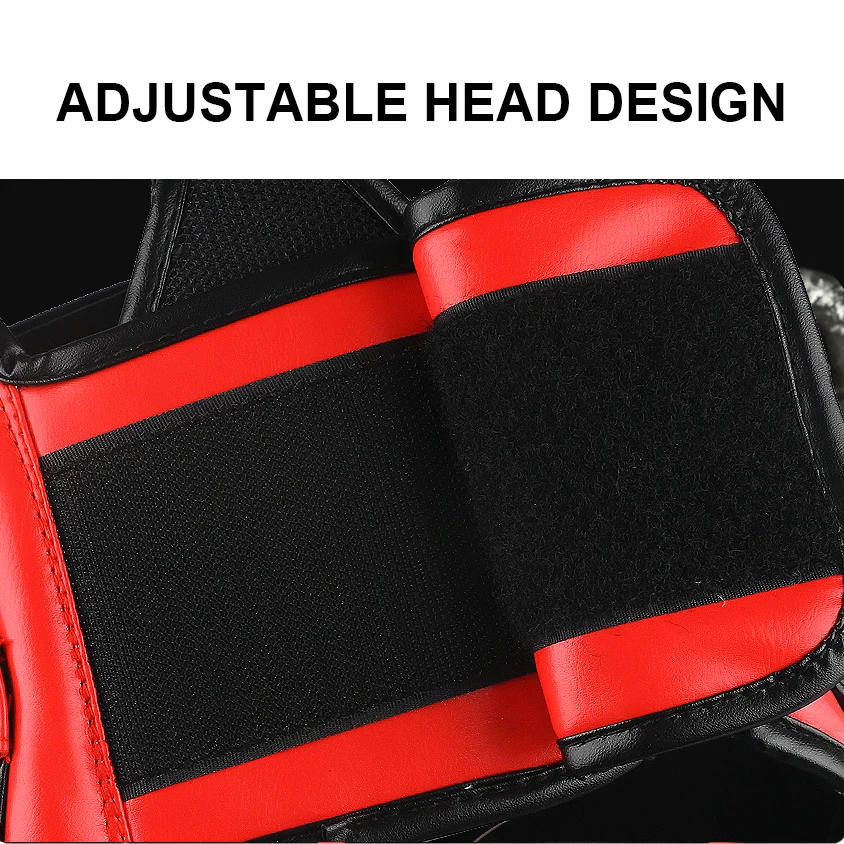 Grade PU leather Boxing Helmet head protectors adult Child Professional competition headgear MMA Muay thai kickboxing Head Guard