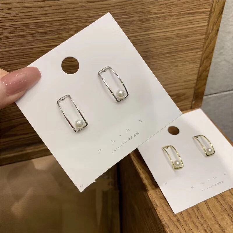 

New 925 Sterling Silver Earrings Base Mountings Jewelry Parts Fittings Accessories for Pearls Beads Stones Agate Jade Crystal