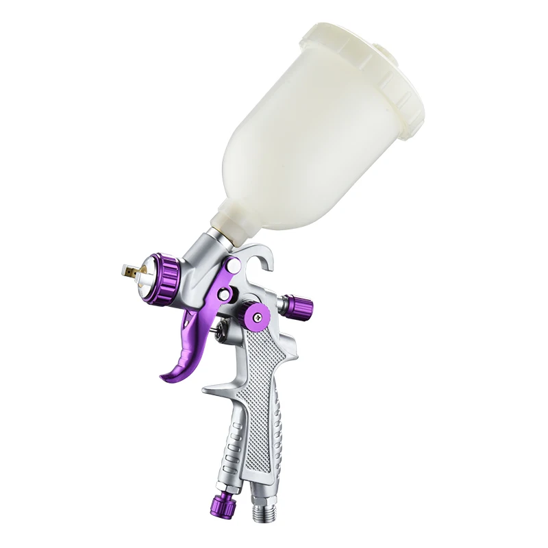 Auarita h-891 HVLP Mini Professional Paint Spray Gun 0.8mm Gravity Feed Nozzle Airbrush for TOPCOAT PAINTING