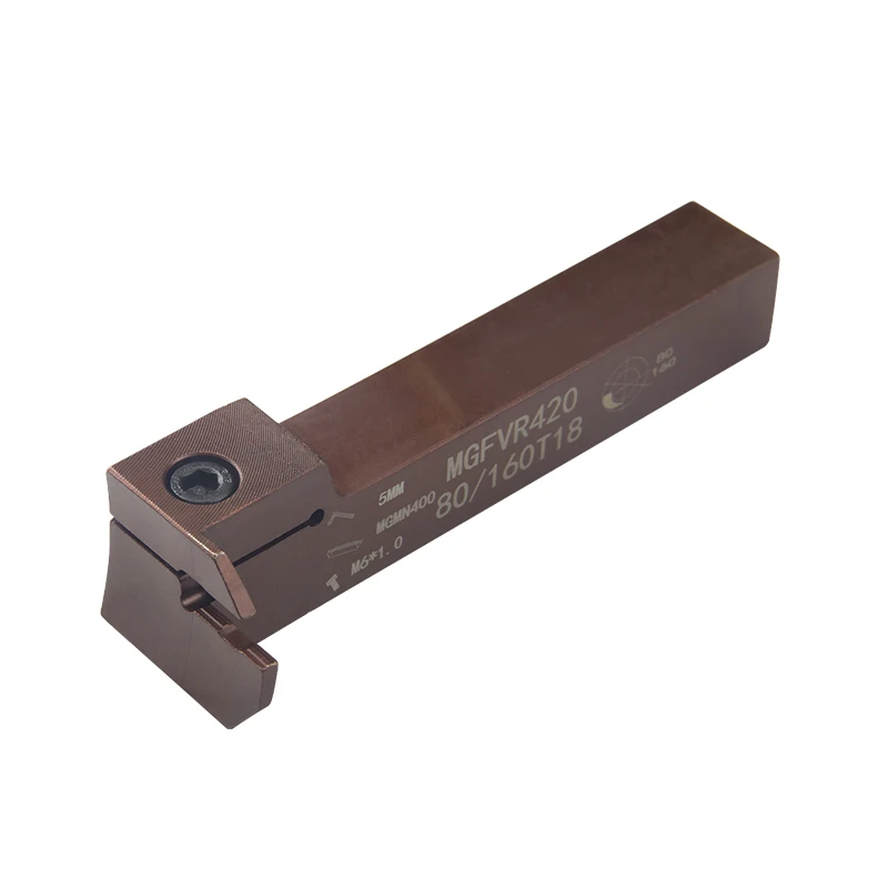 Imagem -06 - Mgfvr 7-shaped Face Groove Cutter Mgfvr420 Mgfvr425 Double Head Processing Range 24400 Carbide Insert Mgmn400 Slotting Tool