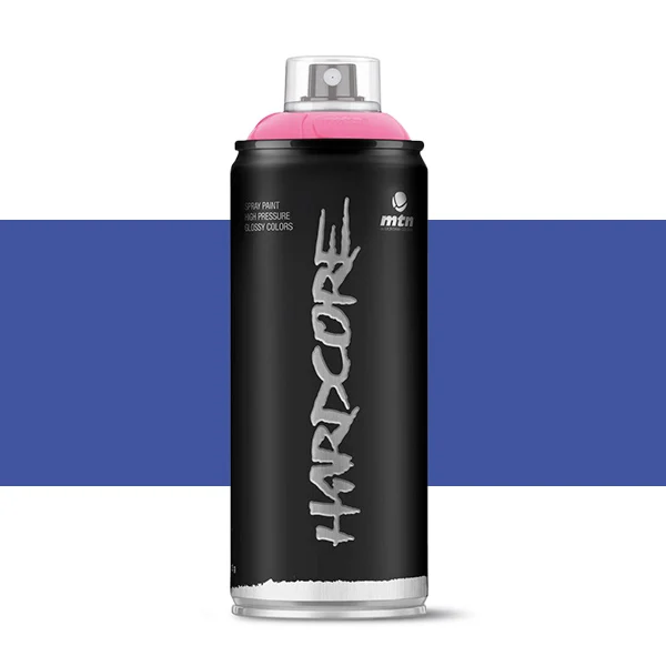 Spray paint MTN Hardcore blue Color Julione 400 ml high pressure quick dry glossy finish great strength