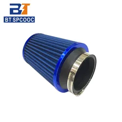 Universal Car Air Filters Performance Car Sport High Flow Cold Air Filter 76mm/3.0 Inch Induction Kit Sport Power Mesh Cone