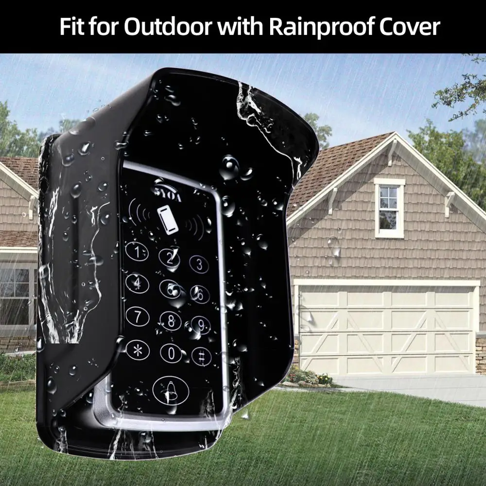 125KHz RFID Access Control Door Lock Digicode Opener Keypad EM Card Reader Access Control System Keyboard System gate opener