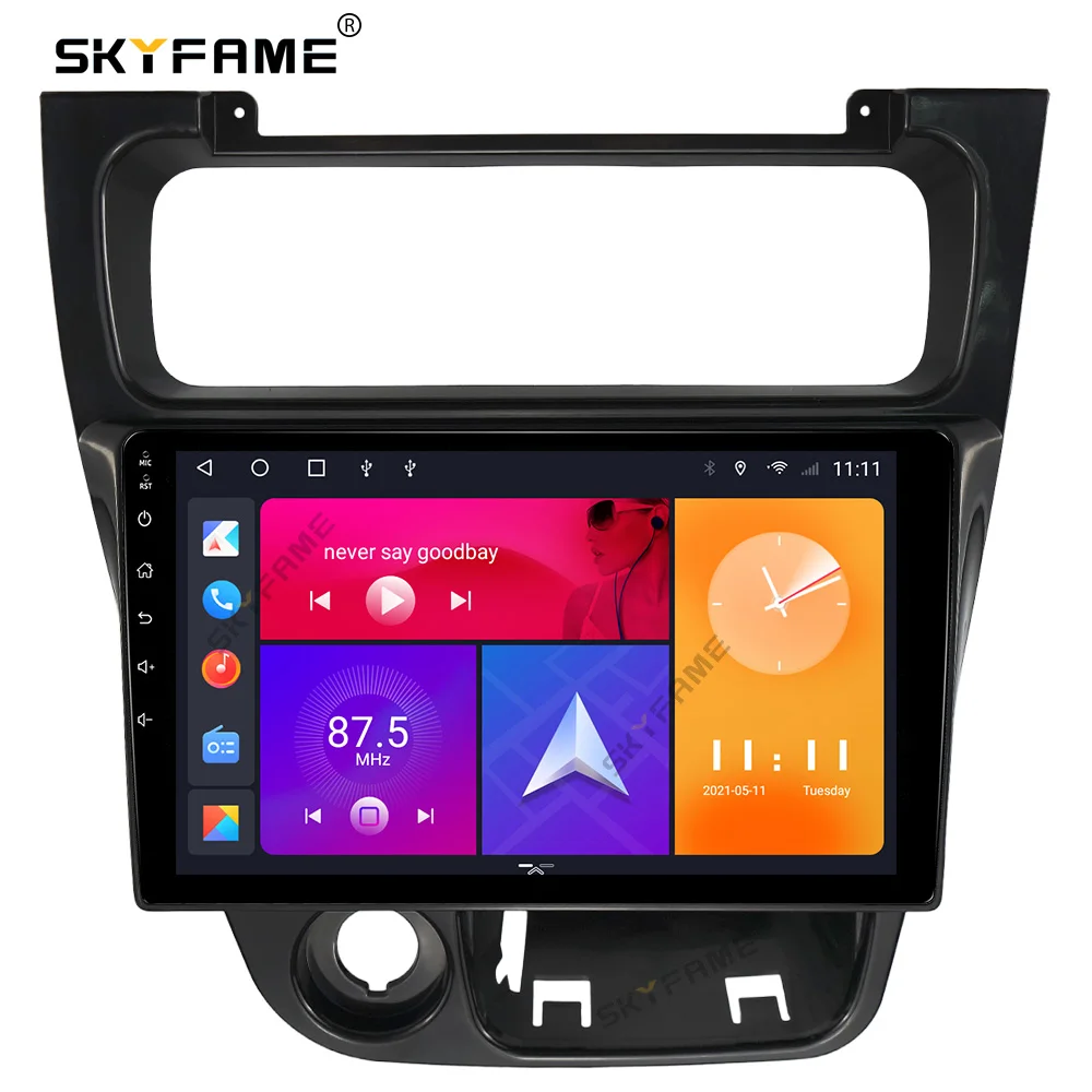 SKYFAME Car Frame Fascia Adapter For  Proton Wira 1993-2009 Android Radio Dash Fitting Panel Kit