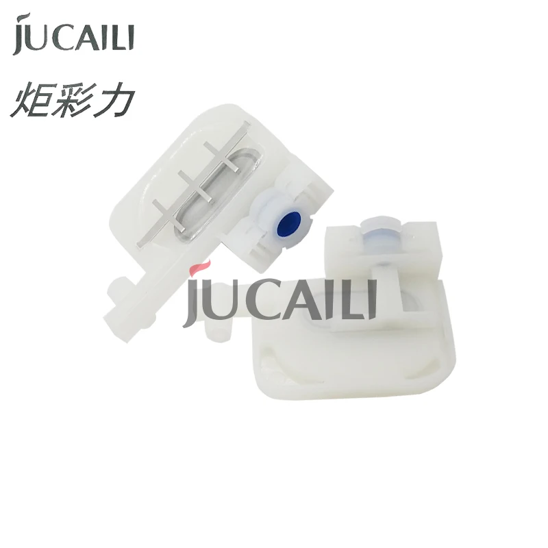 Jucaili 10 pces eco solvente/cabeça uvsquare para epson dx4 dx5 xp600 mutoh galaxy allwin impressora de tinta dumper