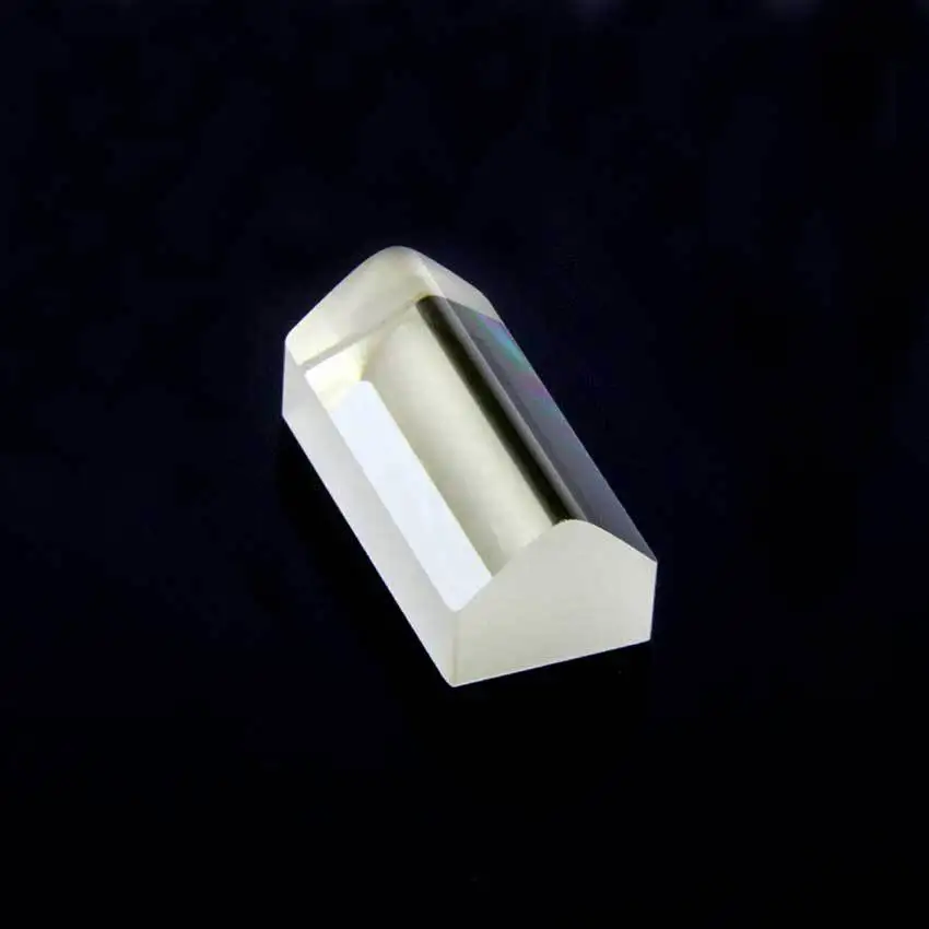 Incident Light Spot 5mm Divergence Angle 90 Degree Coating 400 ~ 700nm Optical Glass Square Powell Lens