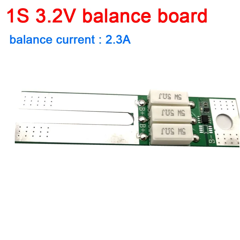 2.3A balance board 1S 3.2V Lifepo4 akumulator litowo-żelazowo-fosforanowy balance board zrównoważony prąd 2.3A BMS równoważenia korektor