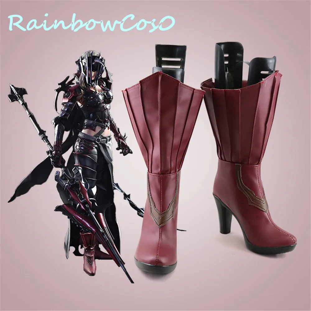 Final Fantasy XV FFXV FF15 Aranea Highwind Cosplay Shoes Boots Rainbowcos0 Game Christmas Anime Halloween W870