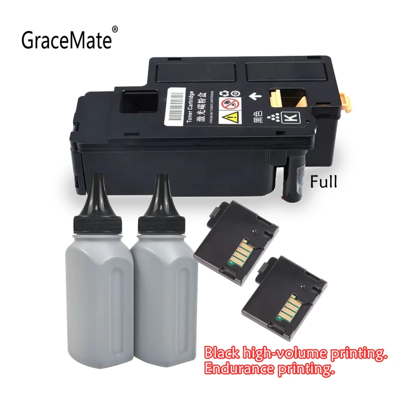 

Совместимый черный лазерный картридж с тонером GraceMate для Dell 1250 1350 1355 1250C 1350CNW 1355CN 1355CNW с чипом