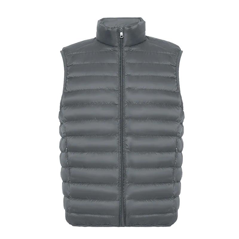 Man 90% Duck Down Vest Ultra Light Gielt Casual Waistcoat Spring Autumn Light Down Jacket Male Good Quality