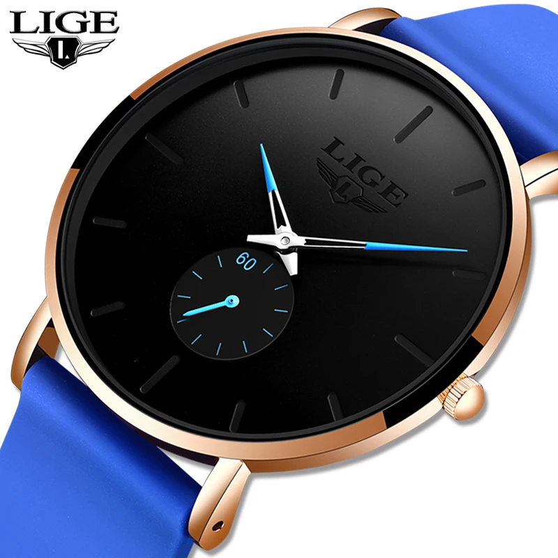 LIGE New Rose Gold Women Watch Business Quartz Watch Ladies Top Brand Luxury Female Wrist Watch Women Girl Clock Relogio Feminin