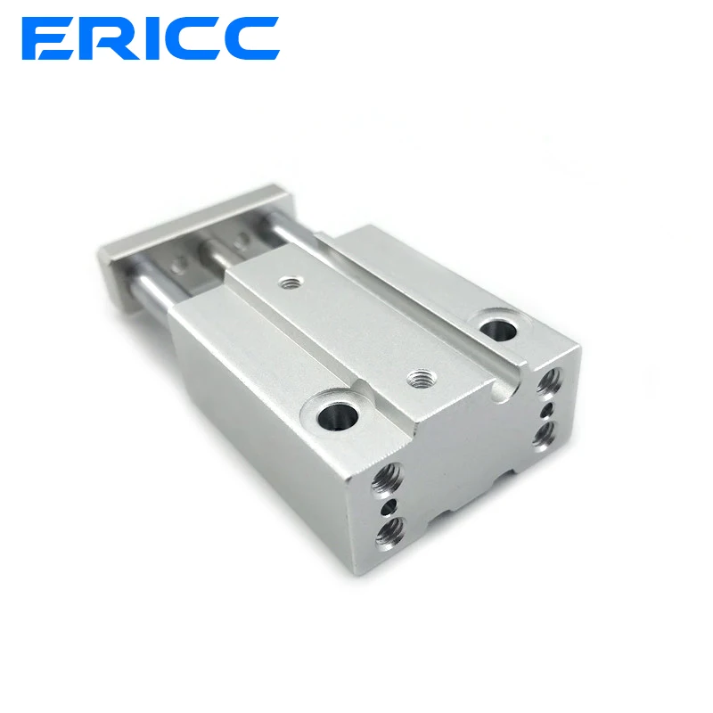 Mini 3 Rod Cylinder with Guide Rod Pneumatic Cylinder MGJ SMC Type MGJ6*5 MGJ6*10 MGJ6*15 MGJ10*5 MGJ10*10 MGJ10*15 MGJ10*20