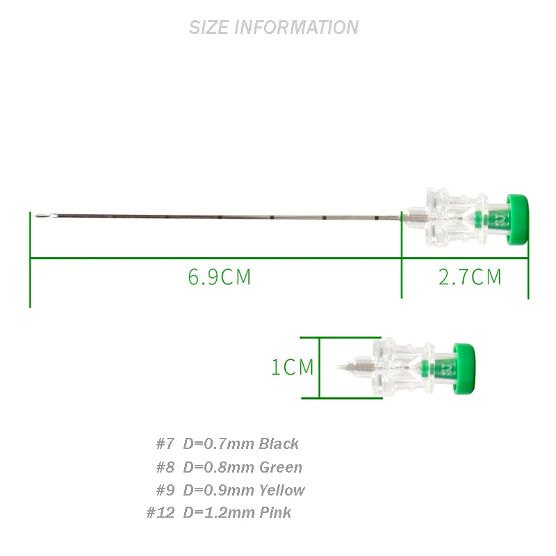 2 Sets Acupuncture Therapy Acupoint Accupuncture Catgut Implantation Embedding Needle with Sterile Catgut Suture