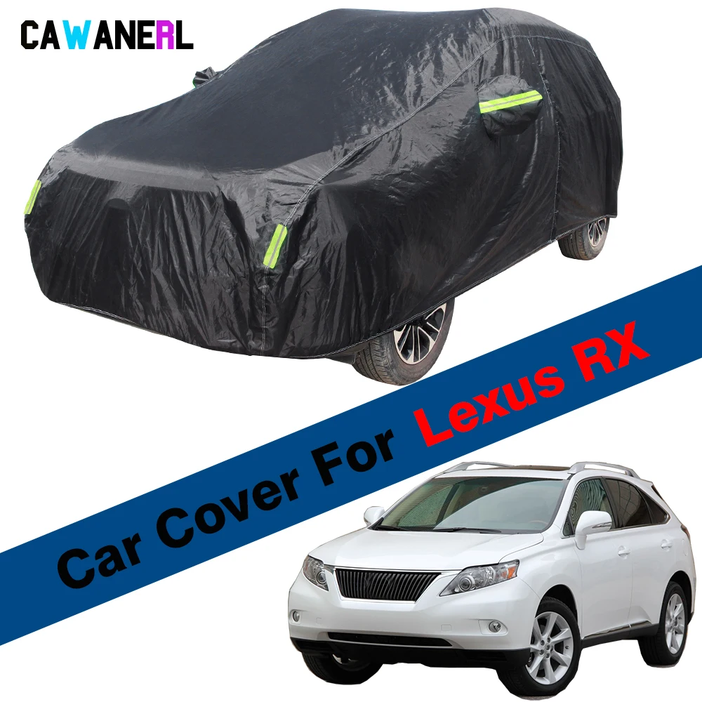 Car Cover Waterproof Sun Shade Anti-UV Snow Rain Dust Prevent Cover For Lexus RX RX300 RX330 RX350 RX450h RX450hL RX400h RX350L