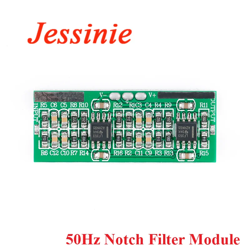 50Hz Notch Filter High Q Value Notch Filter Module Signal Conditioning Frequency Signal Filtering