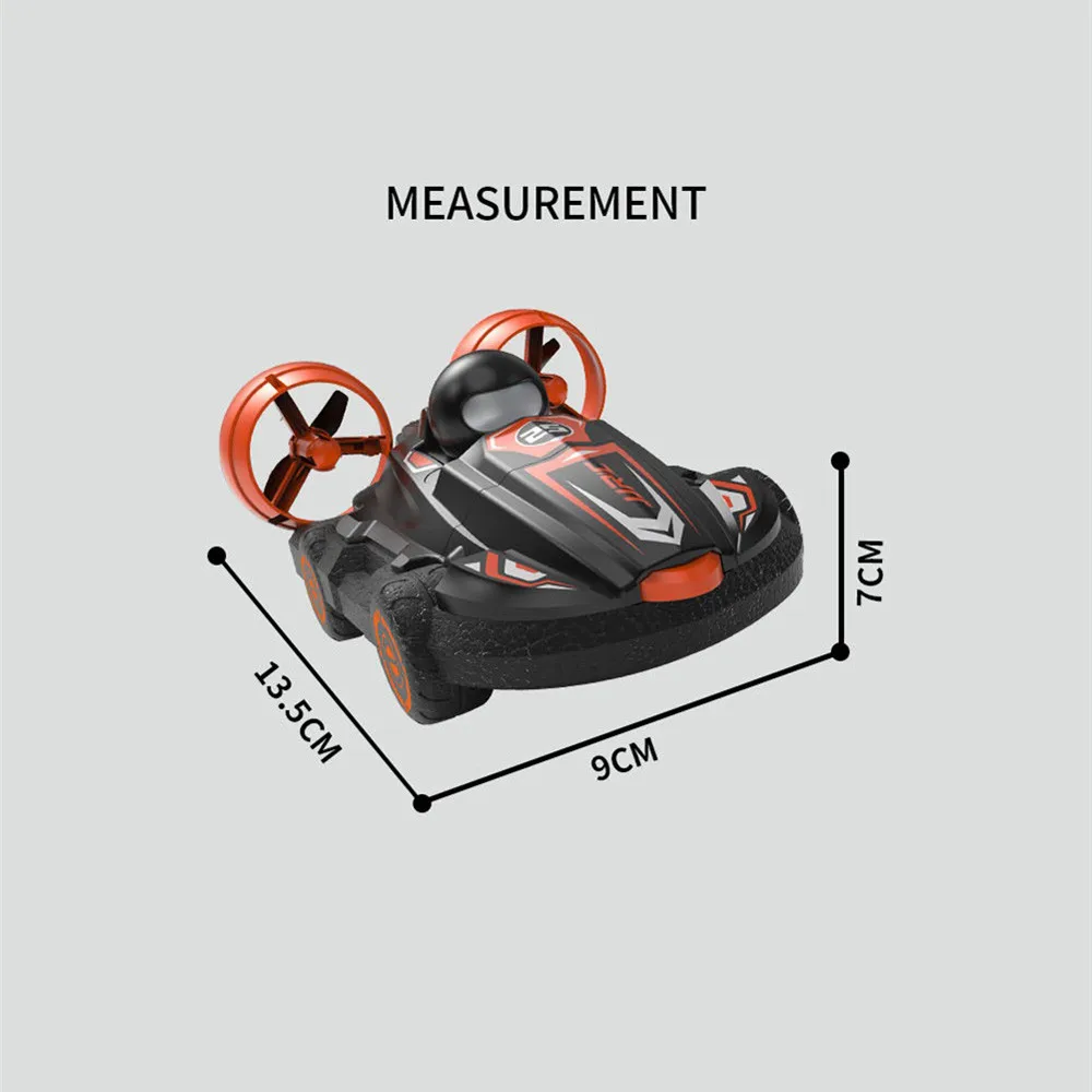 Water and Land 2 IN 1 Remote Control Drift Car Hovercraft Kids RC Toy 2 To 1 Deformation Multifunctional RC Hovercraft Boat Cars