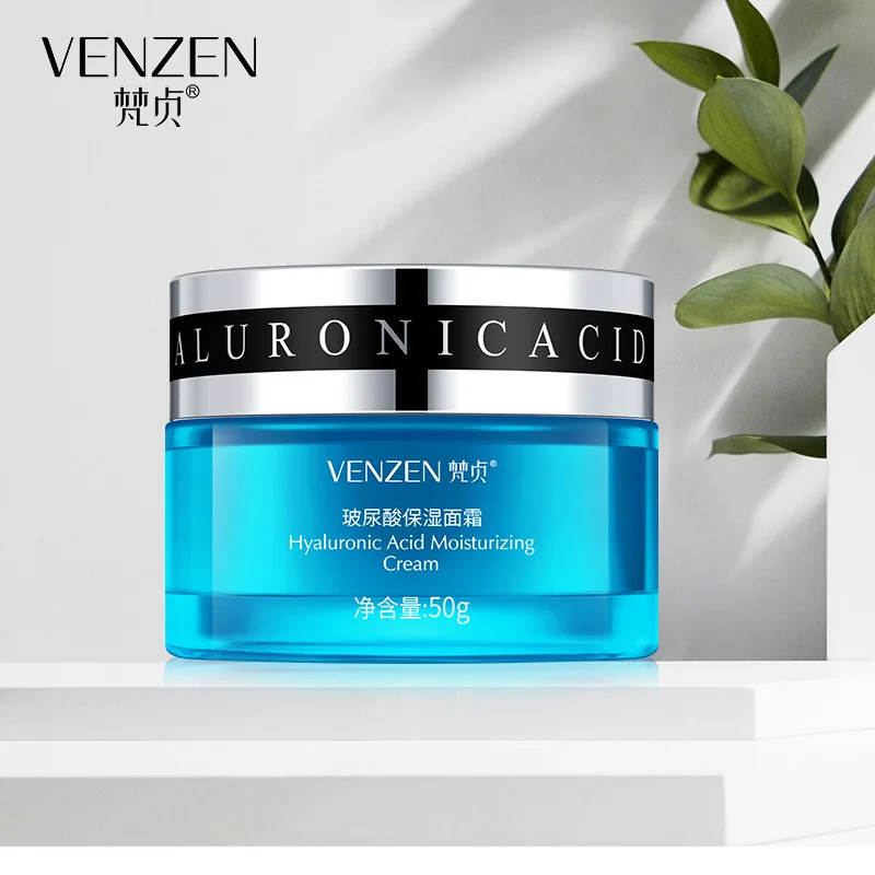 BIOAQUA VENZEN Smooth and fresh hyaluronic acid moisturizing skin hydrating carry bright color of skin mild moisturizing cream