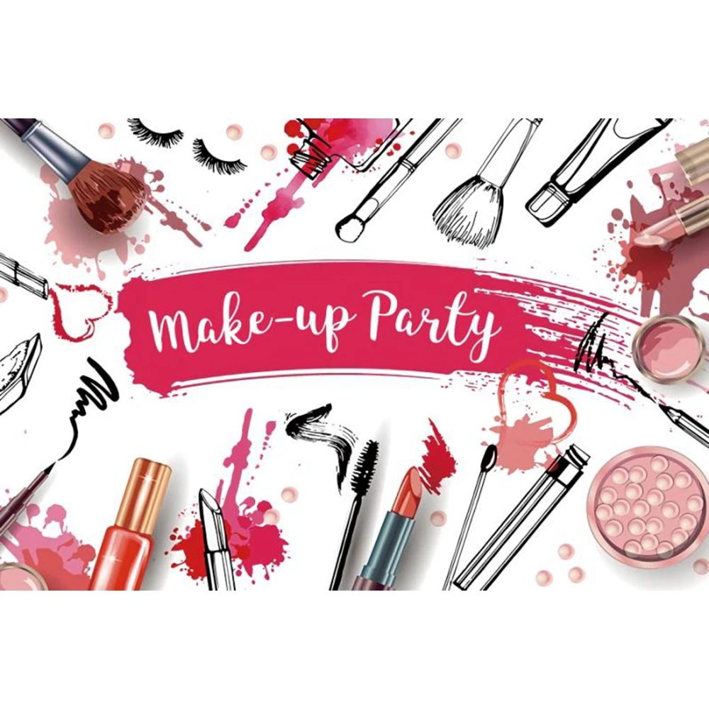 Yeele Spa Make-Up Pamper Party ฉากหลังสำหรับสาววันเกิดการถ่ายภาพฉากหลังการถ่ายภาพสำหรับสตูดิโอถ่ายภาพ