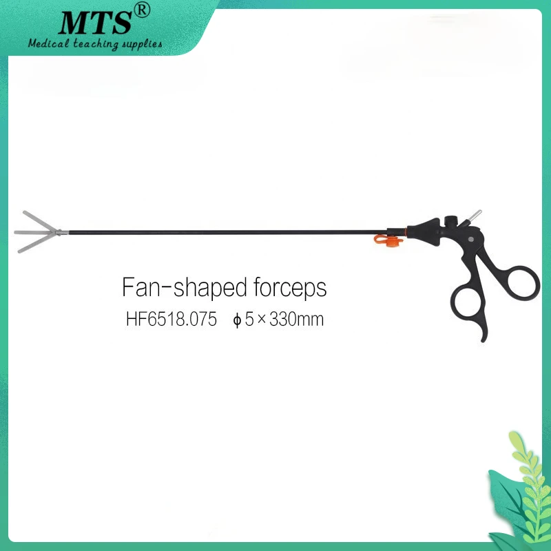 

MTS Laparoscopic Medical Instruments Fan-Shaped Forceps for Endoscope Surgery or medical teaching