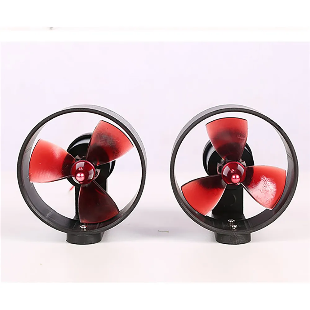 

12-24V Brushless Motor Underwater Thruster 3-Blades Propeller Ship Model Thruster RC Bait Boat Parts Accessories