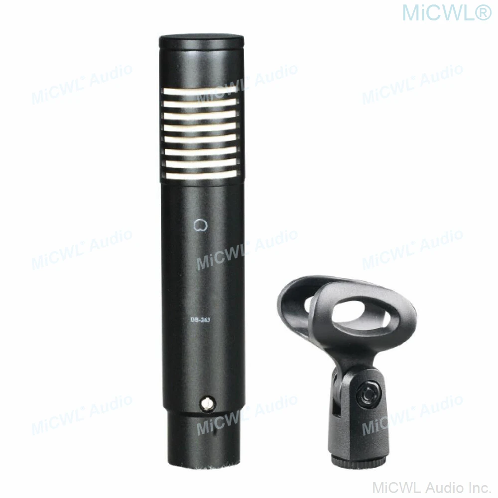 Pro Gold-Plated ไดอะแฟรมคอนเดนเซอร์ไมโครโฟน Overhead MIC Slim ดินสอสตูดิโอ STAGE Conference Presidential Speeches Instrument