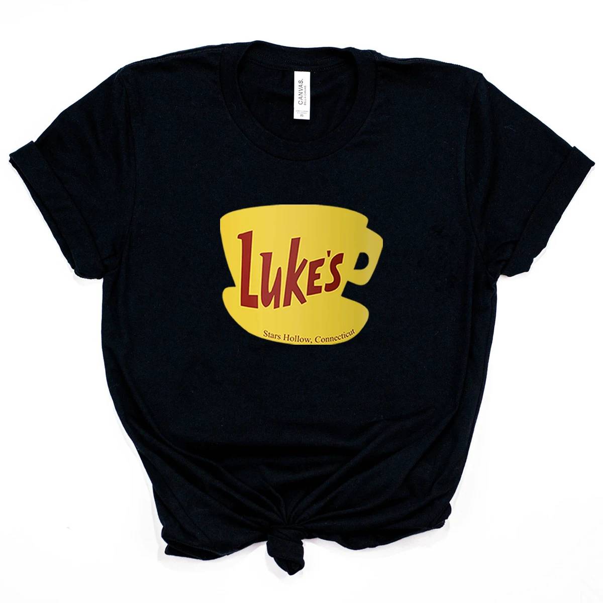 Luke's Diner Shirt Luke's Coffee Shop Tv Show Inspired Tee Gilmore Girls Stars Hollow T-Shirt Rory Shirts Vintage Aesthetic Tops