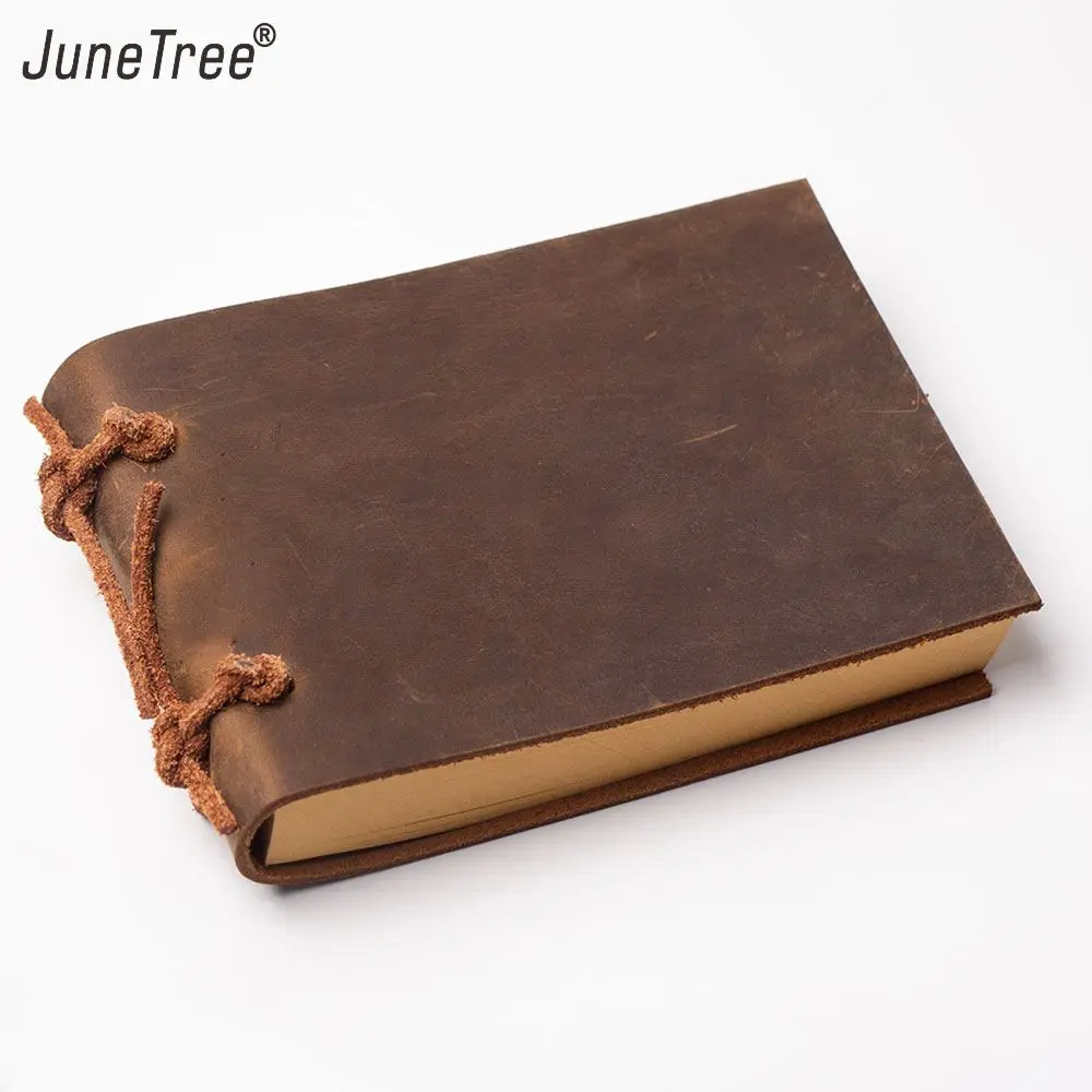 junetree planejador de bolso tamanho a7 notebook em versao maleavel com aneis de 19 mm croc grao organizador diario 01