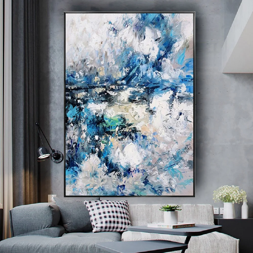 

Beautiful Home Canvas Picture Deco Artwork Abstract Poster Large 100% Handpainted Oil Painting Modern Room Decor Art Wall Salon