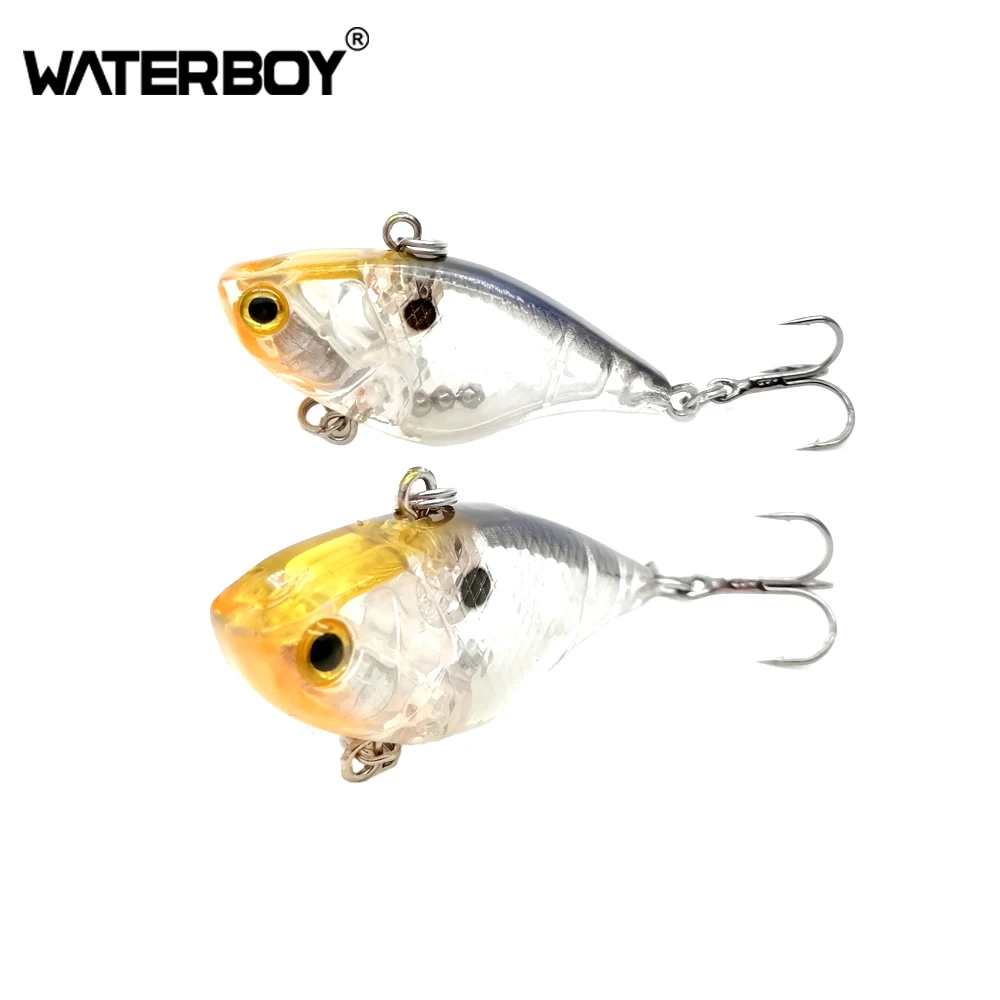 WATERBOY 1PCS 4cm 4,6g Mini VIB Angeln Locken Rattlin Vib Harten Köder Wobbler Crankbait Isca Künstliche Barsch – Detail 10