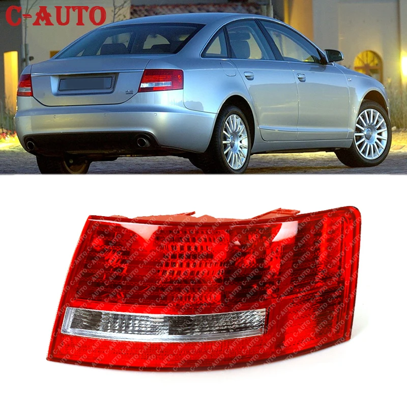 

Car Rear Tail Lamp Light Brake light turn signal No Bulbs For Audi A6 S6 Quattro 2005 2006 2007 2008 4F5945096M 4F5945095M