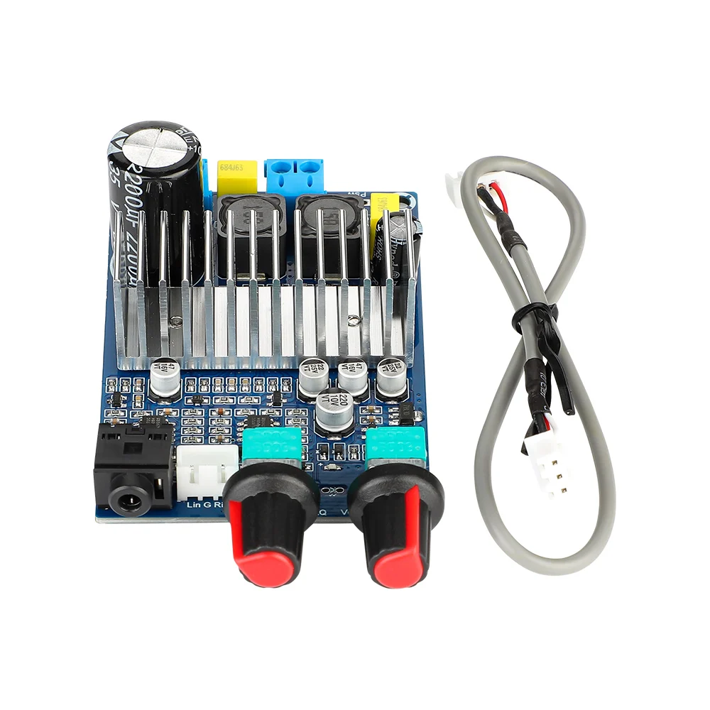 AIYIMA TPA3116 جهاز تضخيم الصوت مجلس 100 واط عالية الطاقة مكبر كهربائي دعم باس الناتج مكبرات الصوت الرقمية 12-24 فولت