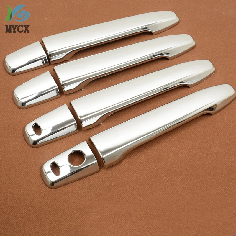 

Car Styling ABS Chrome Handle Protective Cover Door Handle Outer Bowls Trim Fit For Mitsubishi Outlander 2016 2017 2018 2019