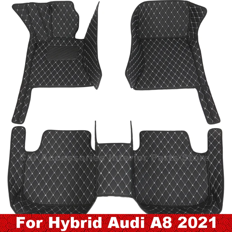 

Car Floor Mats For Hybrid Audi A8 2021 Custom Car Accessories Interior Parts Waterproof Anti-Dirty Carpets Car Mats