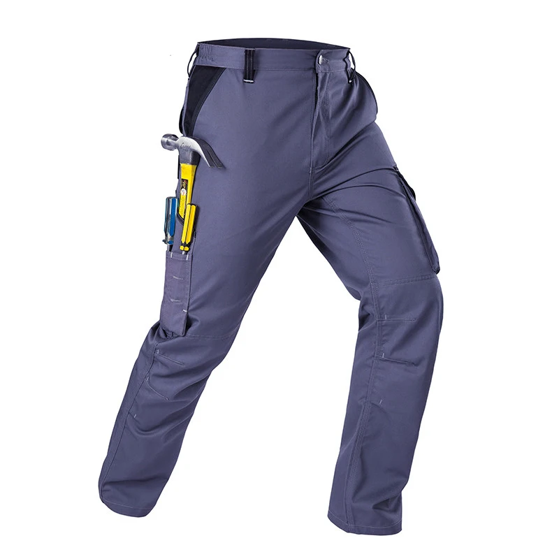 

Autumn Hiking Pants for Men Outdoor Workwear Men Clothing Color Stitching Climbing Windproof Men's Pants Safari Style