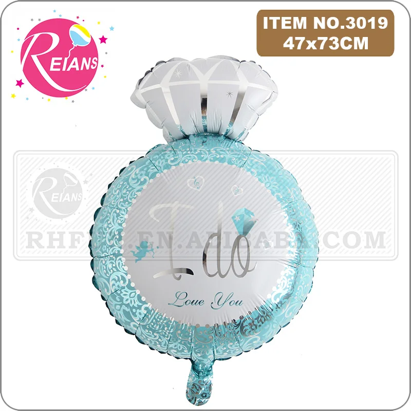 Khổng Lồ Nhẫn Đứng Kim Cương Bóng Trang Trí Đám Cưới Lễ Tình Nhân Nhẫn Viền Balo Lãng Mạn Phòng Cưới Trang Trí Trang Trí Tiệc