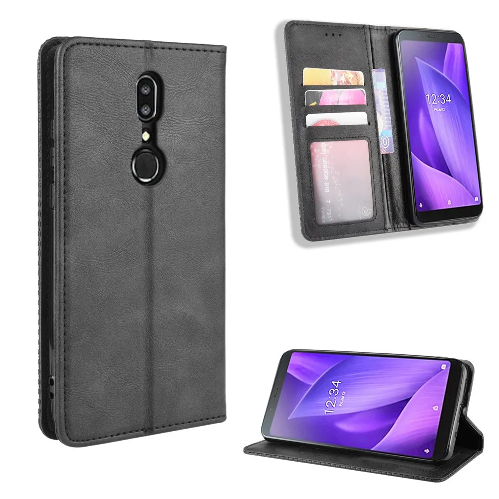 For Sharp Aquos V Case 6.9 inch Luxury Flip PU Leather Wallet Magnetic Adsorption Case For Sharp Aquos V AquosV Phone Bags