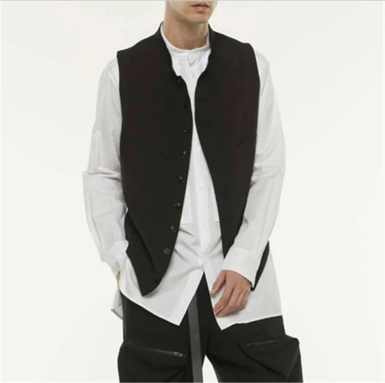 

S-6XL!!2020 New summer-Spring European and American fashion jacket slim waistcoat for men