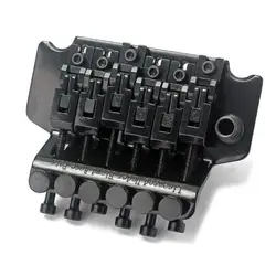 Rose Double Locking Tremolo System Bridge for Electric Guitar Parts Black N58B