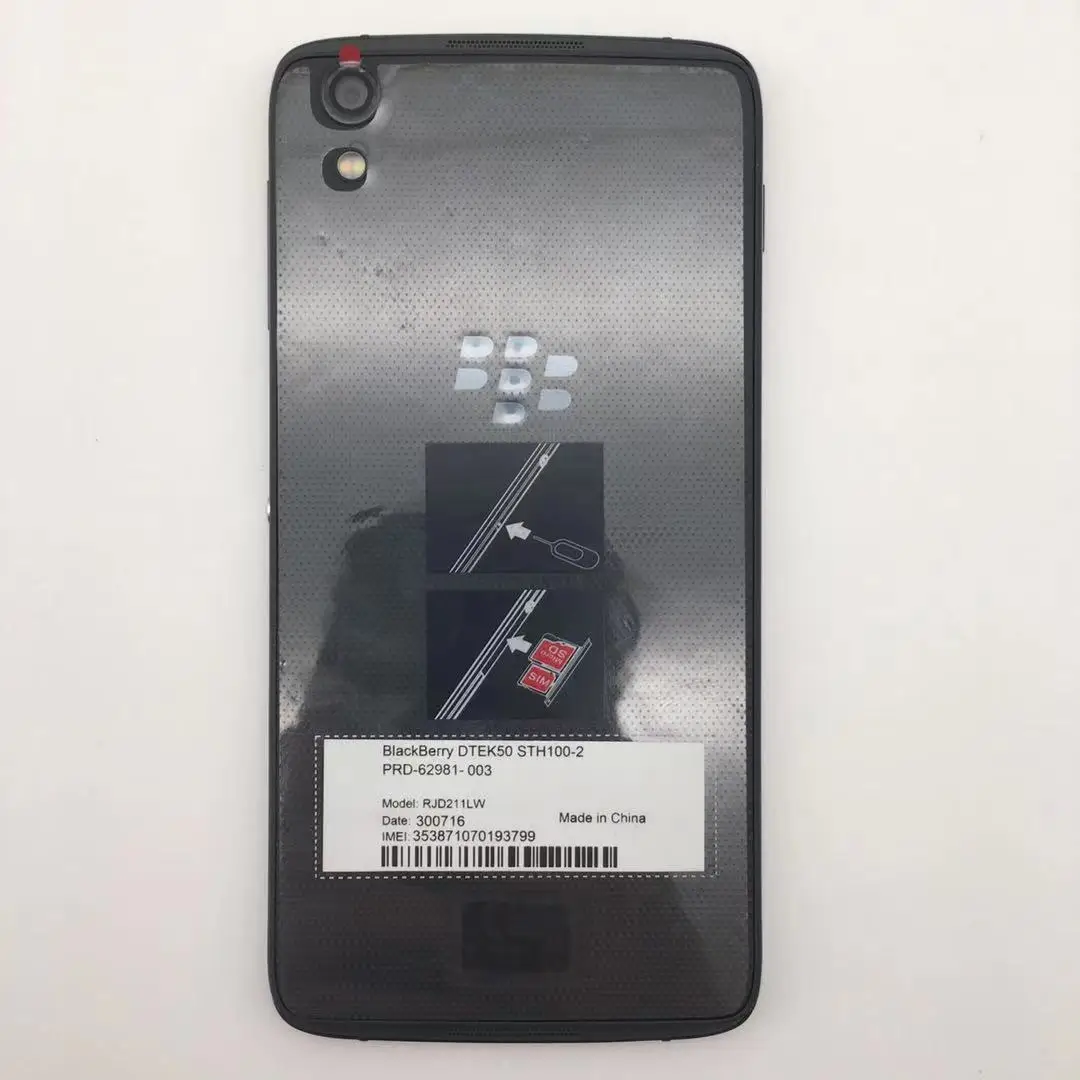 Imagem -03 - Blackberry-celular Remodelado Original Desbloqueado Octa-core 13mp 5.2 16gb Rom 3gb Ram 4g Lte Dtek50