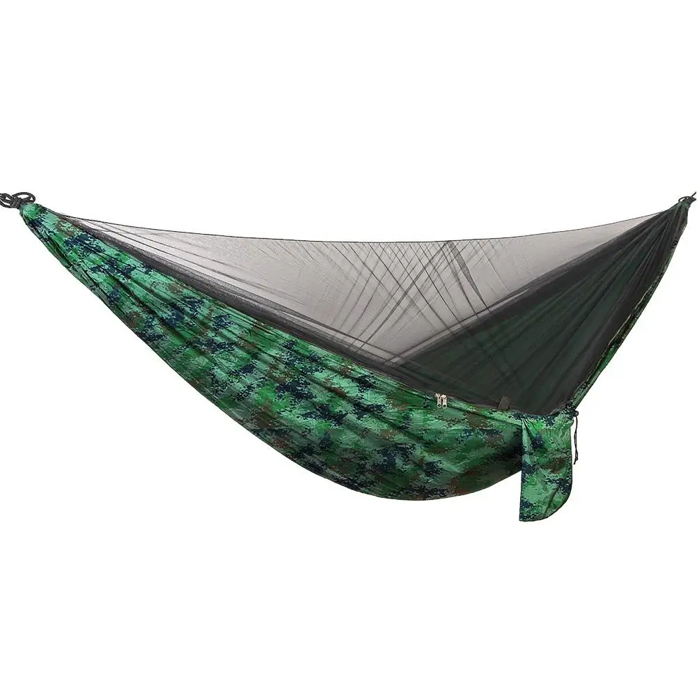 Mosquito nets can be opened automatically and quickly open anti-mosquito hammock outdoor double parachute mosquito net hammock