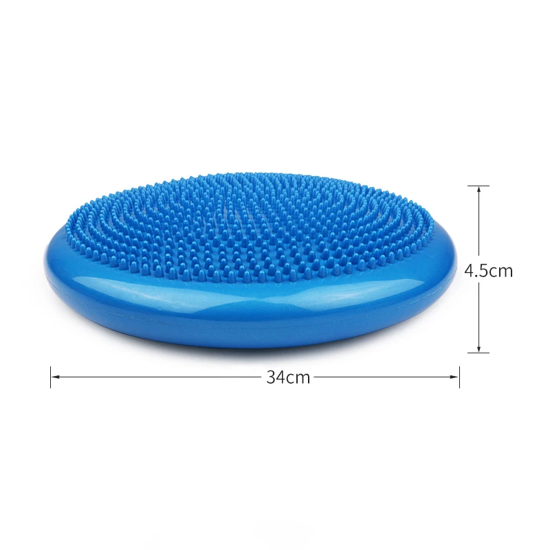 Inflatable Balance Disc Board Durable Foot Massage Ball Pad Home Gym Yoga Fitness Exercise Training Balls Bodybuilding Equipment
