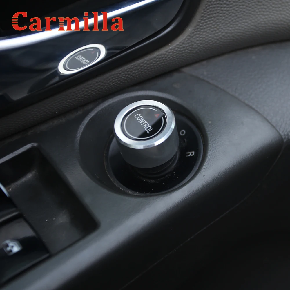 Car Rearview Mirror Adjust Knob Trim Ring Decoration Cover for Opel Astra J GTC OPC Insigni Karl Mokka Zafira Meriva Accessories